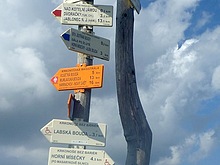 Horn mseky - Vrbatova bouda - Labsk bouda - Dvoraky - Harrachov