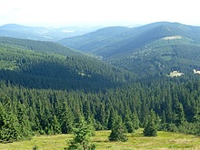Horn mseky - Vrbatova bouda - Labsk bouda - Dvoraky - Harrachov