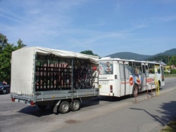 Fahrradbusse von Riesengebirge 2011