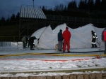 Vorbereitungen des FIS-Weltpokals im Skispringen in Harrachov