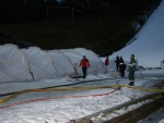 Vorbereitungen des FIS-Weltpokals im Skispringen in Harrachov