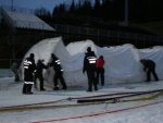 Vorbereitungen des FIS-Weltpokals im Skispringen in Harrachov