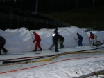 Vorbereitungen des FIS-Weltpokals im Skispringen in Harrachov