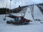 Vorbereitungen des FIS-Weltpokals im Skispringen in Harrachov