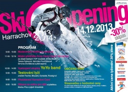 Die Wintersaison in Harrachov wird schon am Donnerstag den 12.12.  2013 erffnet.