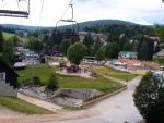 Mehrzweckgebude im Skigebiet Harrachov im Bau