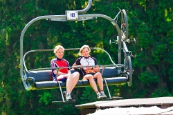 Sommerbetrieb der Seilbahn Harrachov